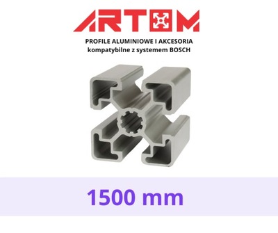 Profil aluminiowy konstrukcyjny 45x45 1500mm