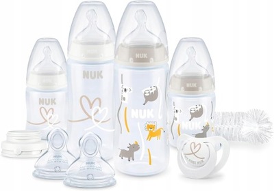 Zestaw butelek dla niemowląt NUK | 0-6 miesięcy