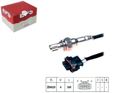 Датчик лямбда-зонд facet 9158718 855361 855389 фото №1