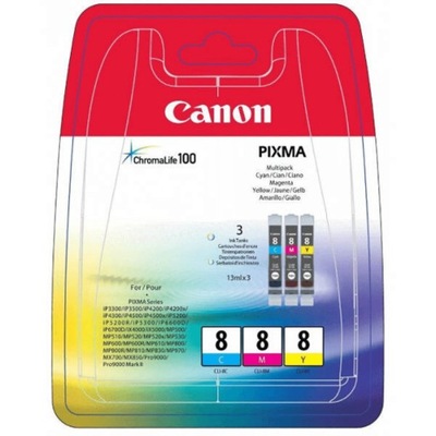 Tusz CLI8CMY Canon Pixma IP4500 IP4500 X IP5200