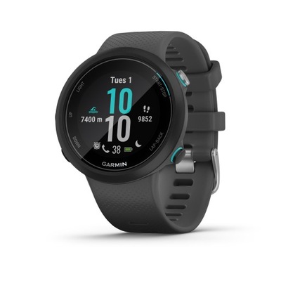 GARMIN SWIM 2 smartwatch GPS popielaty