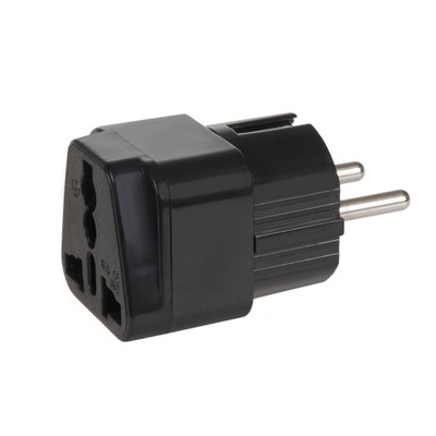 Adapter gniazdo UK Maclean, na wtyk EU MCE155