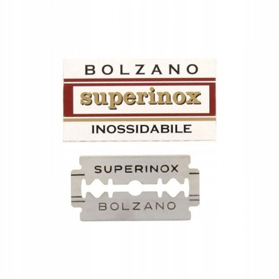 Bolzano Superinox Razor Double Edge żyletki do gol