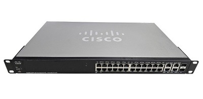 SWITCH CISCO SG300-28PP 26x1GB PoE+ 2xCOMBO 2xSFP VLAN USZY