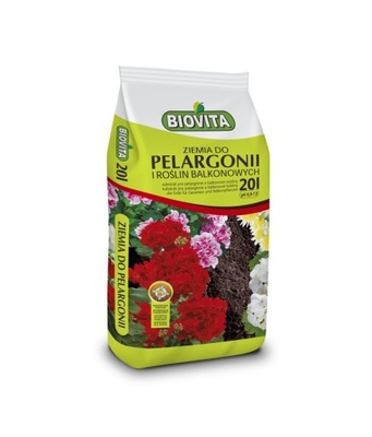 Ziemia do Pelargonii 20l Biovita