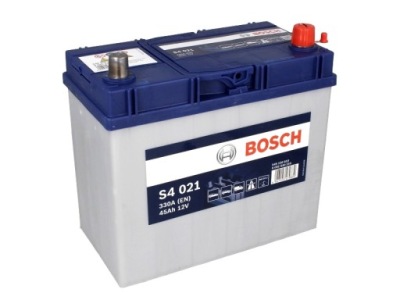 Акумулятор bosch s4 p+ 12v 45ah 330a 0092s40210 фото №1
