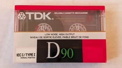 TDK D 90 1988r. 1szt.