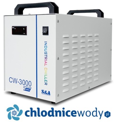 CHŁODNICA WODY,CHILLER CW3000,AUTORYZ.DYSTRYBUTOR!