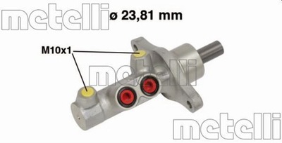 202-705 PUMP BRAKE RENAULT CLIO/MODUS 1,2-2,0 16V - milautoparts-fr.ukrlive.com