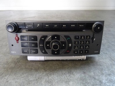 Радио cd навигация peugeot 407 фото №1