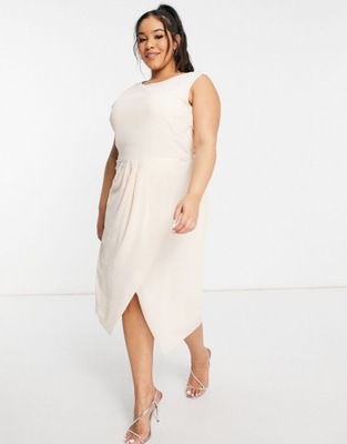 TFNC SUKIENKA DAMSKA PLUS SIZE ELEGANCKA 46 1XMO