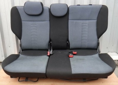 Fiat idea lift 07 r заднє сидіння задня фото №1