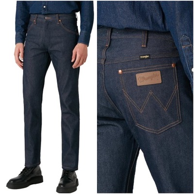 Męskie spodnie jeansowe dopasowane Wrangler 11MWZ W30 L32
