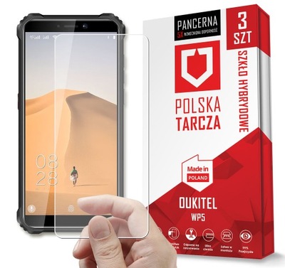 3PACK NAJMOCNIEJSZE SZKŁO SZYBKA SZKIEŁKO NA EKRAN DO OUKITEL WP5