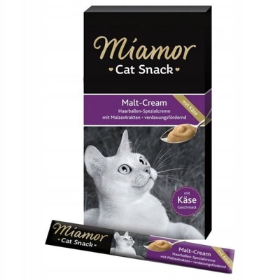 Miamor Cat pasta dla kota słodowa z serem 6x15g