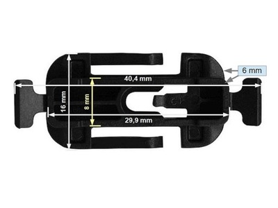 ROMIX REMACHE MOLDURAS DE TECHO RENAULT MEGANE I / SCENIC / TWINGO (10SZT.)  