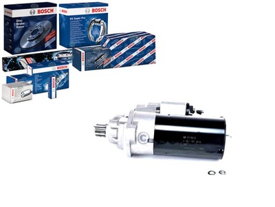Bosch стартер 12v, 2kw audi a3, tt фото №1