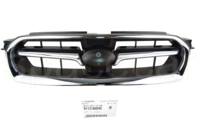 Решётка радиатора решётка  бампера перед новая оригинальная subaru legacy 03-06 фото №1