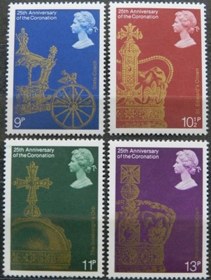 Wielka Brytania - Mi. 765 - 768 **, 1978 r.