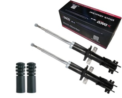 Daco 2x амортизатори захист відбійники renault trafic ii iii vivaro a b talento фото №1