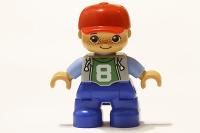 Lego Duplo figurka ludzik chłopiec