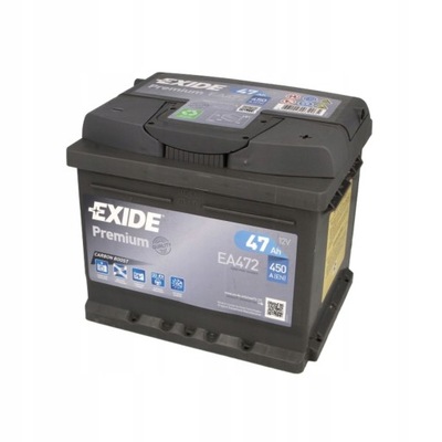 АККУМУЛЯТОР EXIDE PREMIUM 47AH 450A P+