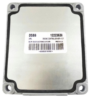 Бортовой компьютер ecu opel astra zafira 1.6 12223630 dsbb фото №1