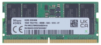 16GB 4800 SK HYNIX PC5-4800B SA0-1010-XT HMCG78MEBSA092N AA PAMIĘĆ RAM DDR5