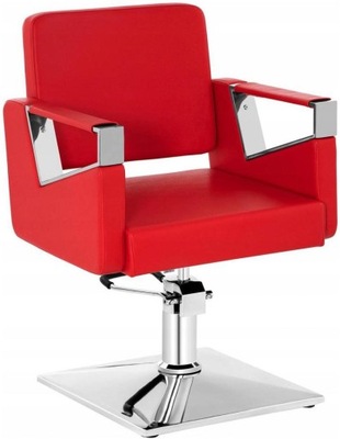 CZERWONY FOTEL FRYZJERSKI PHYSA BRISTOL RED
