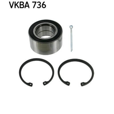 KOMPLEKTAS GUOLIŲ RATAI SKF VKBA 736 