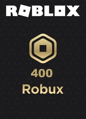 Roblox 400 Robux Karta podarunkowa Kod PL