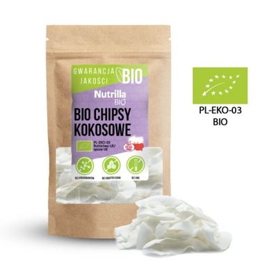 Chipsy kokosowe BIO 200g Ekologiczne