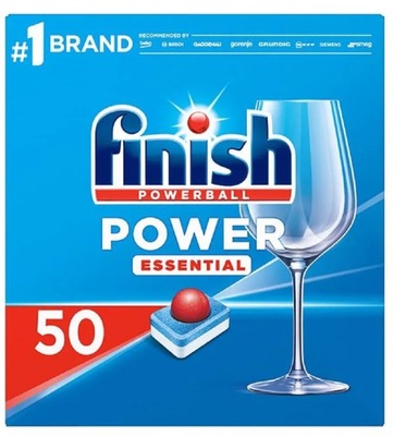 Tabletki do zmywarki FINISH POWERBALL Essential 50szt