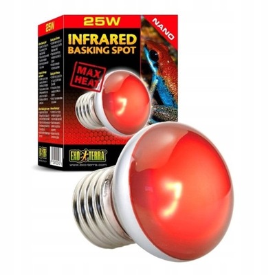 EXO TERRA Żarówka Infrared Basking Spot NANO 25W