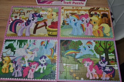 Puzzle Trefl MY LITTLE PONY 4 in 1, 35, 48, 54, 70 elementów