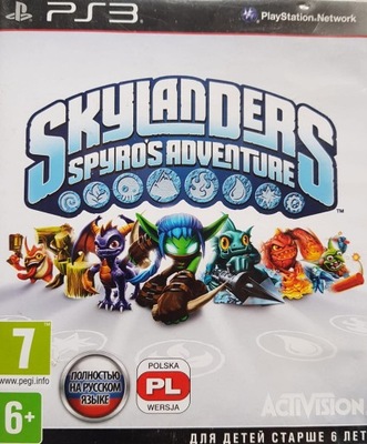 Skylanders Spyro's Adventure PL PS3