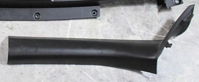 Обшивка стойка a левая защита bmw e88 чёрные фото №1