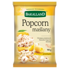 Bakalland Popcorn maślany 90 g