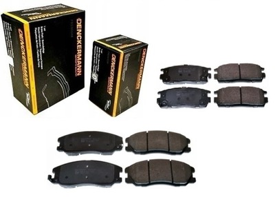 Гальмівні колодки opel antara chevrolet captiva перед + задня kpl фото №1