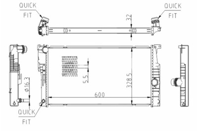 HART РАДИАТОР BMW 1 F20-F21 11-