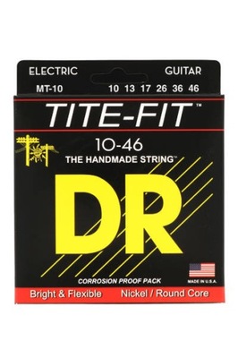 DR MT 10-46 TITE-FIT struny do gitary elektrycznej