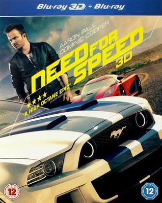 NEED FOR SPEED (BLU-RAY 3D)+(BLU-RAY)