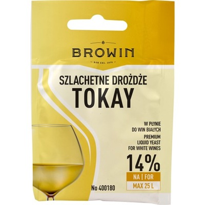 Drożdże winiarskie Tokay, 20 ml