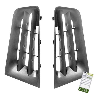 Решітка радіатора решітка передній do renault megane ii fl фото №1