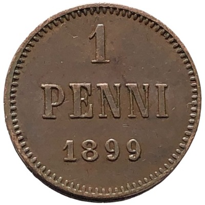 90066. Carska Finlandia, 1 penni, 1899r.