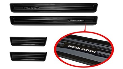 BRIDAS AL UMBRALES PARA SUBARU XV II NEGRAS  