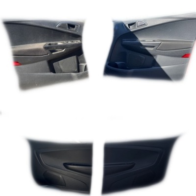 Ford b-max mk1 комплект обшивка дверей обшивка обшивки обивка фото №1