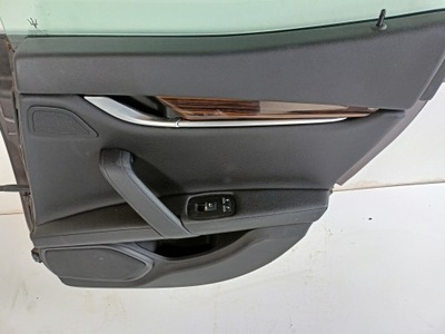 Maserati ghibli 14+ обшивка дверь правый задняя обивка фото №1