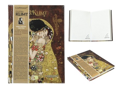Notes - G. Klimt, Pocałunek (CARMANI)