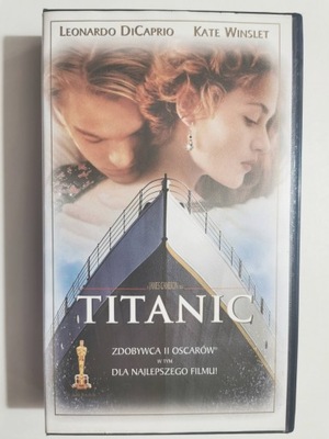 VHS. TITANIC. LEONARDO DICAPRIO